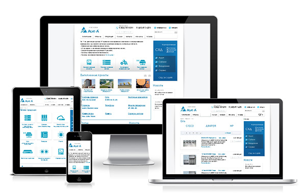 Сайт для компании АGAT-A IT аутсорсинг